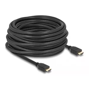 Кабель HDMI DeLOCK High Speed 48 Гбит/с 8K 60 Гц черный 12 м