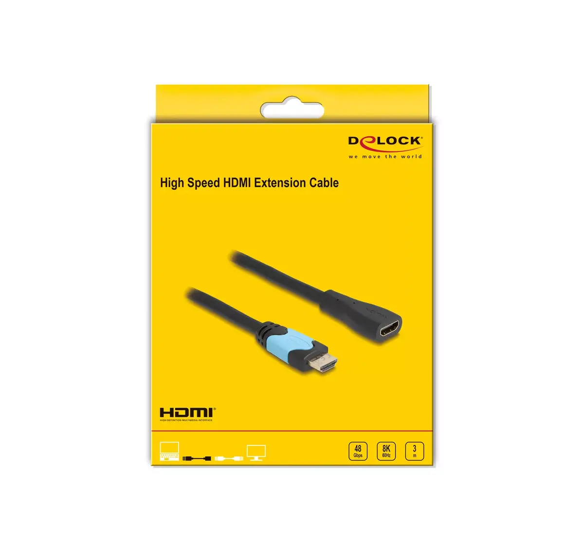 DeLOCK High Speed HDMI extension cable 48 Gbps Photo 3