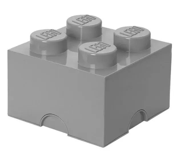 Uzglabāšanas kaste LEGO 40031740 pelēka, 40031740