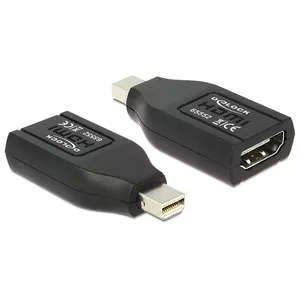 Cable gender changer DeLOCK 65552 mini Displayport HDMI Black