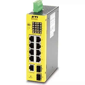 Коммутатор управляемый kti networks KGS-1060-HP — 10 портов Gigabit Ethernet с PoE, управляемый