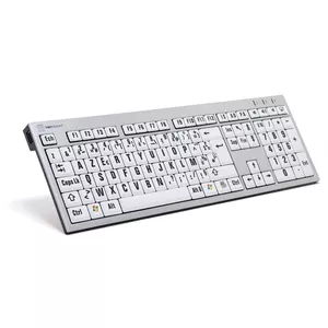 Клавиатура Logickeyboard LargePrint LKB-LPRNTBW-AJPU-FR