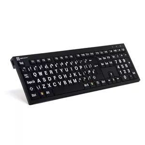 Клавиатура LogicKeyboard LargePrint USB ĄŽERTY French Black