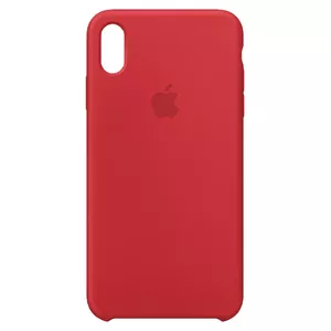 Apple iPhone XS Max Silicone Case - (PRODUCT)RED