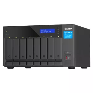 NAS QNAP TVS-h874X Intel Core i9 64GB DDR4 QuTS hero Black