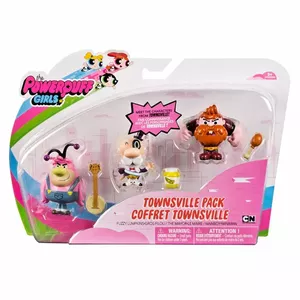 POWER PUFF GIRLS figures set Townsville Doll, 3vnt, 6034211