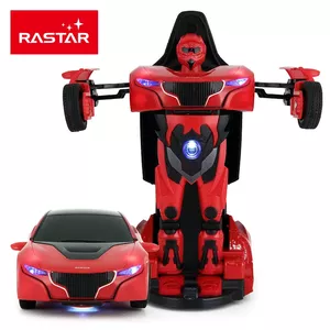 RASTAR transformable car RC 1:32 Black/Yellow/Red/Blue, 61800