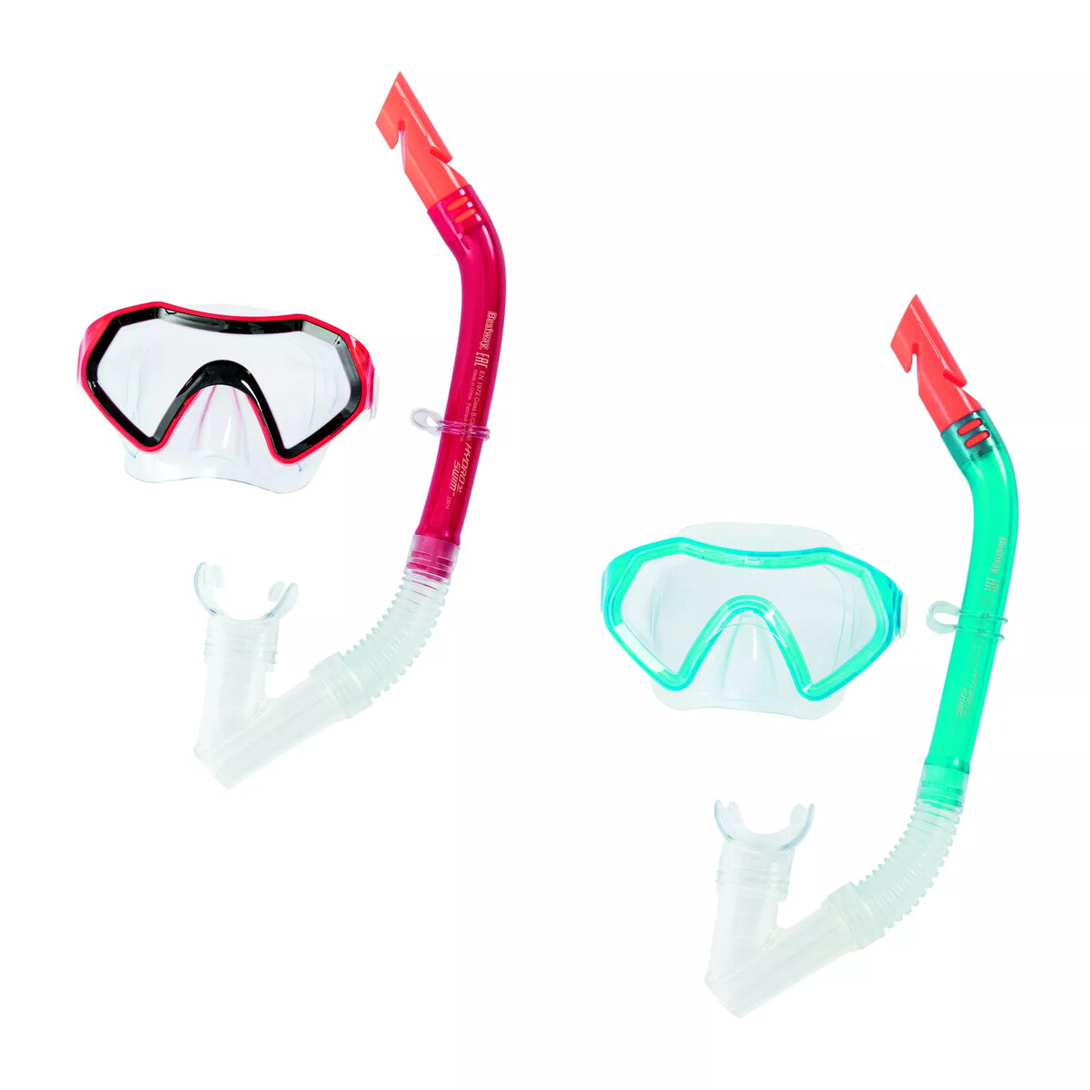 Pilnsejas snorkelmaskas Bestway Hydro Swim Sparkling