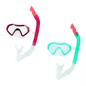 Полноразмерная маска для снорклинга Bestway Hydro Swim Sparkling Sea Set — для молодежи, 372 г, блистер