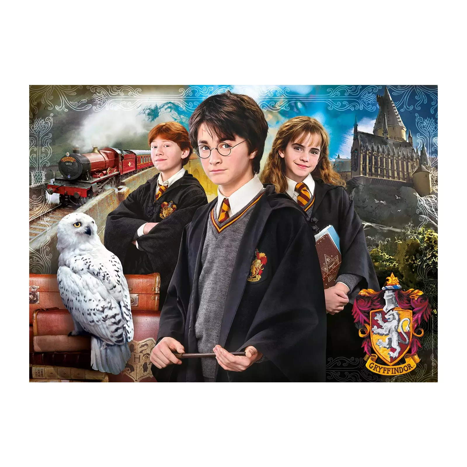 Clementoni 39656 Harry Potter 1000 Pieces, Made in Italy, Jigsaw Puzzle for  Adults, Multicoloured