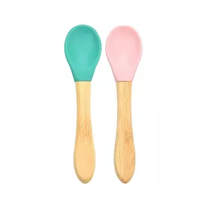 MINIKOIOI spoons 2 pcs. Green and Pink 101060001