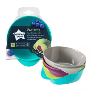 Tommee Tippee bowls Easy Scoop, 4pcs.,44671492