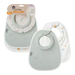 TOMMEE TIPPEE biksītes COMFEEFIT, 0 m+, 2 gab., bēšs, daudzkrāsains, 46353060