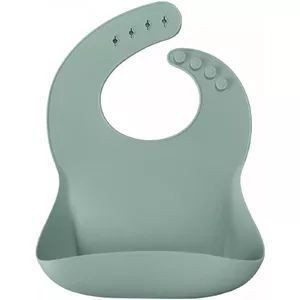 MINIKOIOI silicone bib BASICS, River Green, 101020058