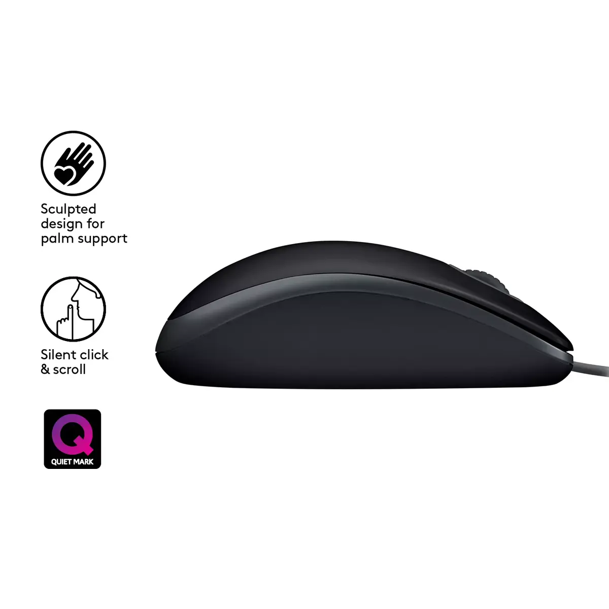 Мышка Logitech B110 Silent Photo 5