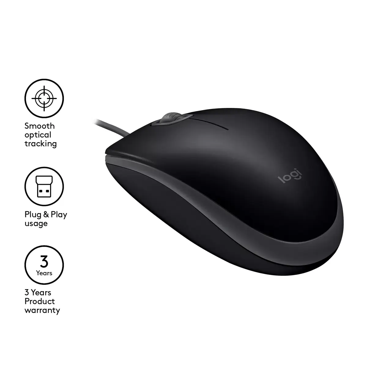 Мышка Logitech B110 Silent Photo 6