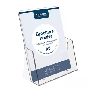 Sign holder Europel Brochure holder A5 Polystyrene 160x100x200mm