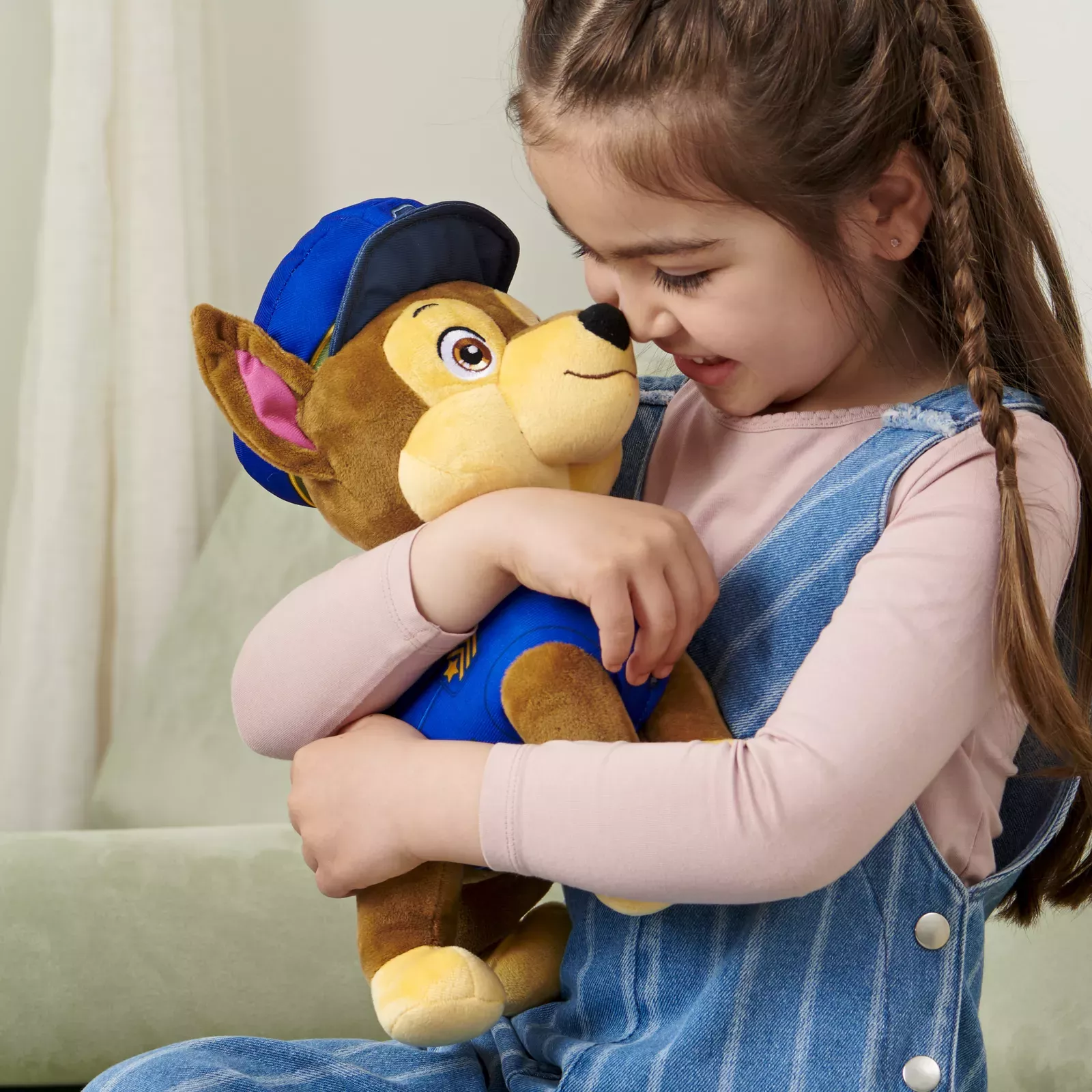 PAW Patrol, Talking Chase 12-Inch-Tall Interactive Plush Toys with