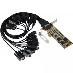 Serial PCI-Express Card Exsys EX-44316-2 – 16S RS-232 with 2x Octopus cable