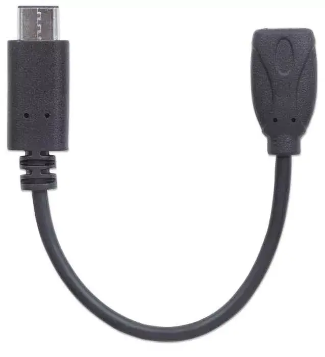 MANHATTAN USB-C → Micro-USB кабель 15 см Photo 3
