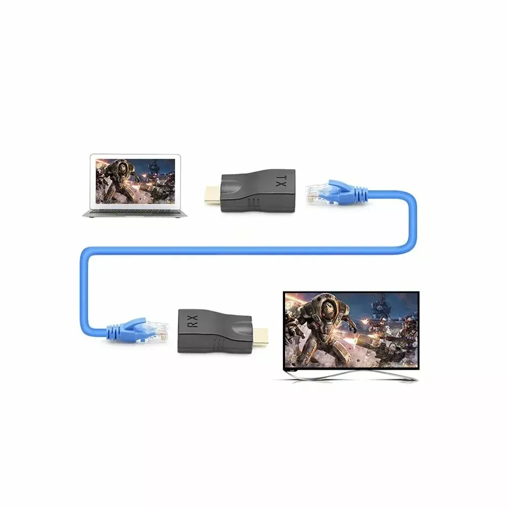 HDMI pagarinātājs RoGer HO-HDMIEXTNDR-30M Photo 4