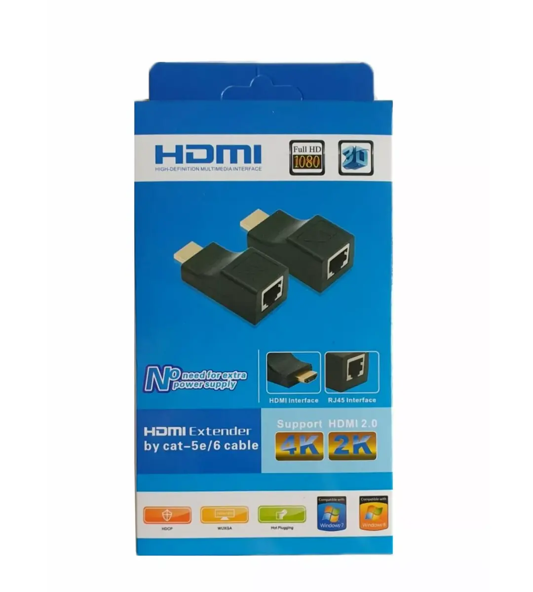 HDMI pagarinātājs RoGer HO-HDMIEXTNDR-30M Photo 5