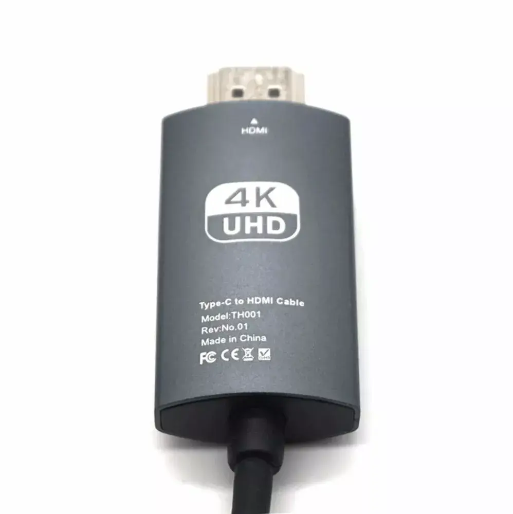 USB-C uz HDMI kabelis RoGer RO-TH001-C-HDMI1.8 Photo 3