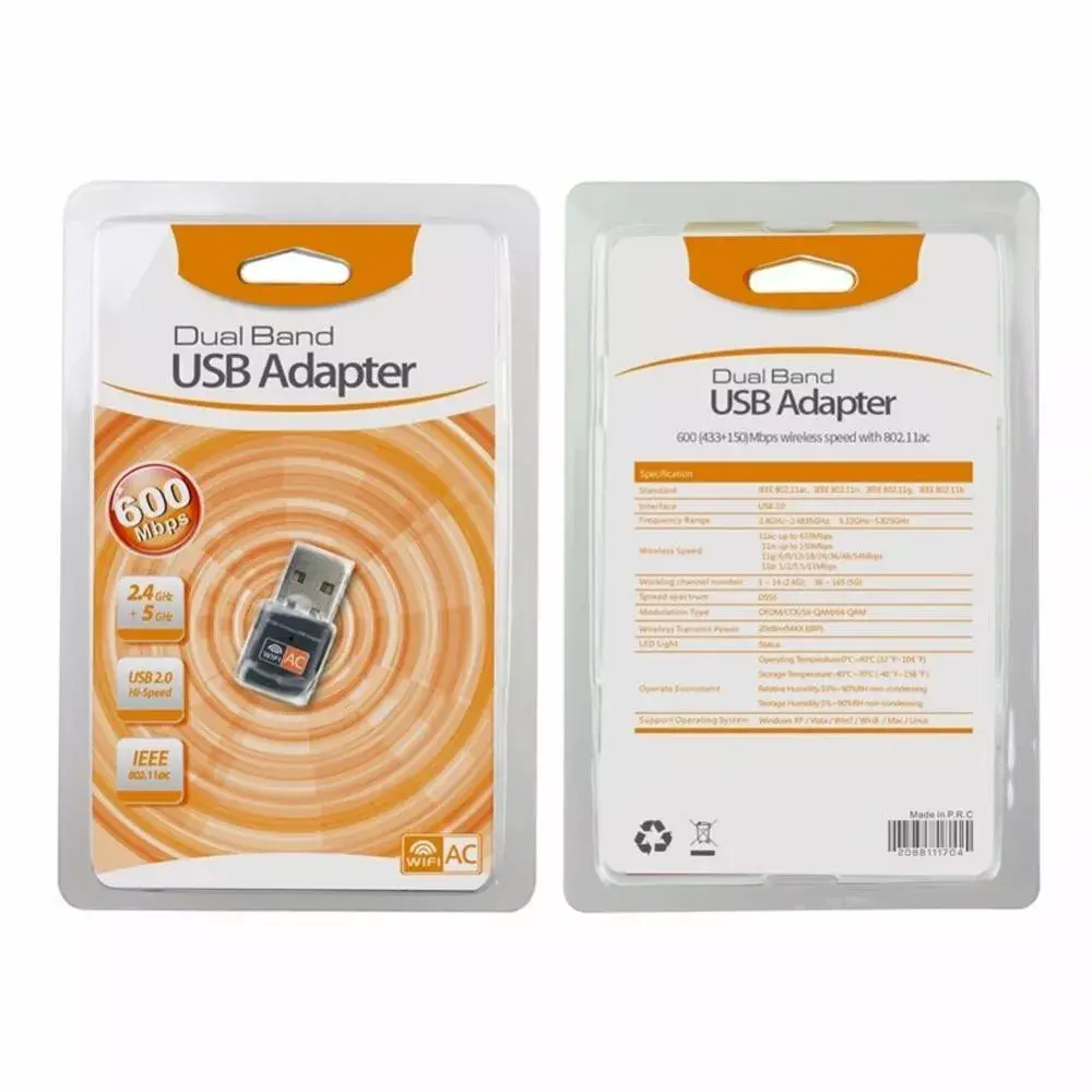 RoGer RO-WIFI600AC2.0 USB Wi‑Fi адаптер 802.11ac Photo 4