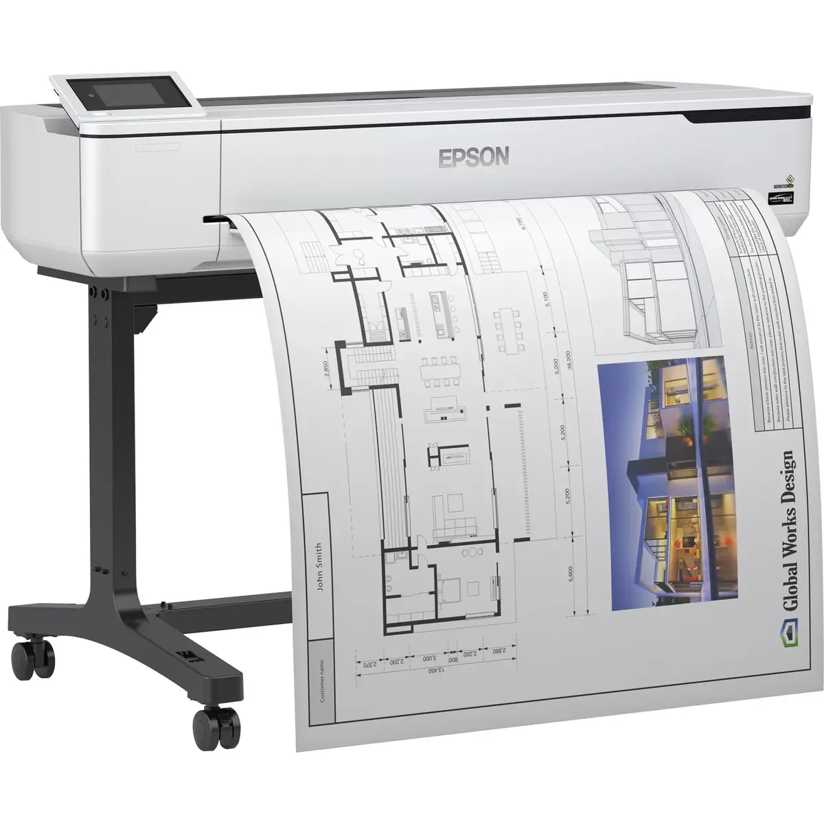 Принтер струйный Epson SureColor SC-T5100 Photo 3