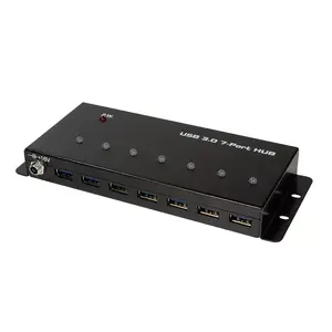 USB-концентратор LogiLink UA0317 на 7 портов USB 3.2 Gen 1 Type-A в металлическом корпусе