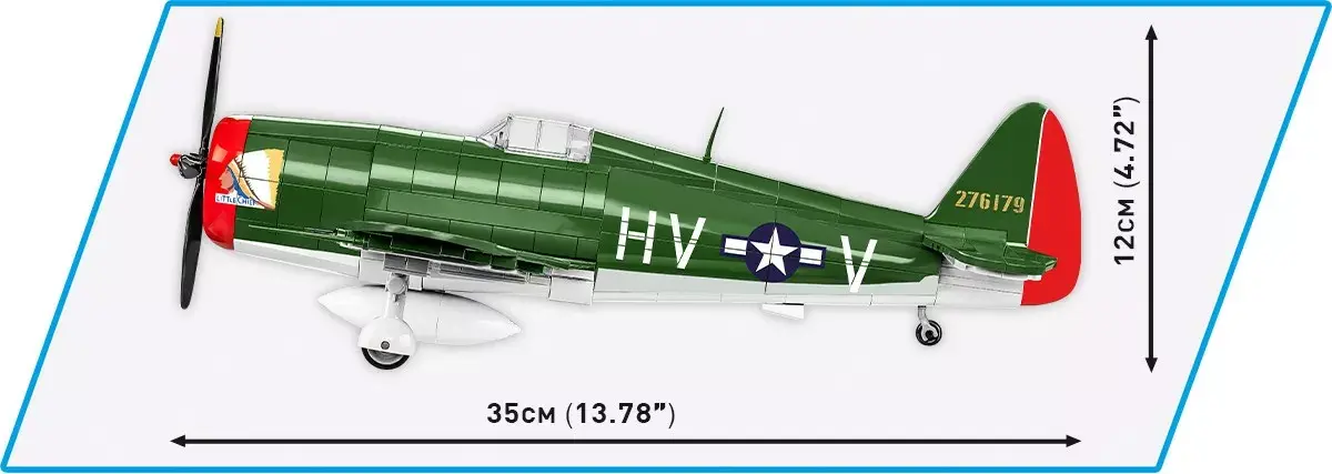 Cobi P-47 Thunderbolt 5737 модель 1:48 Photo 4