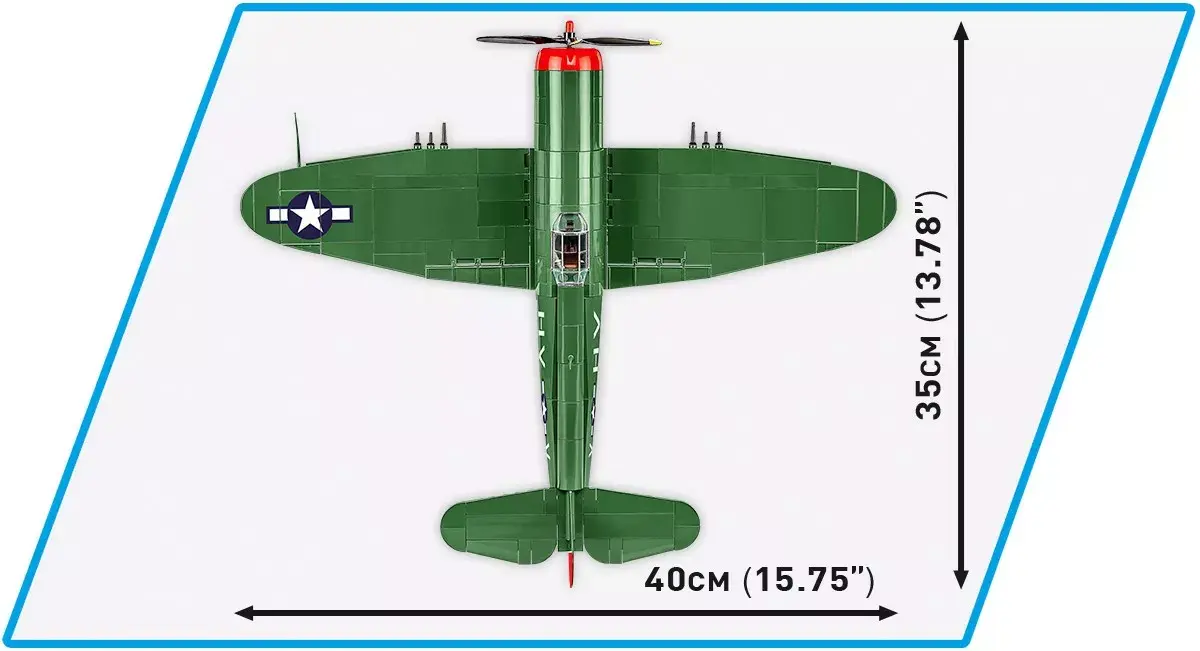 Cobi P-47 Thunderbolt 5737 модель 1:48 Photo 5