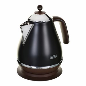 DeLonghi KBOV 2001.BK electric kettle 1.7 L Black,Brown 2000 W