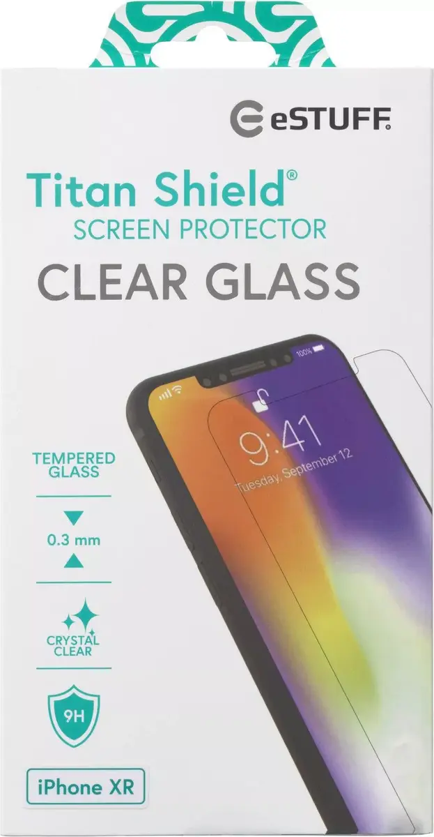 Защитное стекло eSTUFF Apple iPhone XR Photo 2