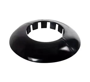 B-Tech BT7055/B Ceiling Finishing Ring for 50mm Poles, Black