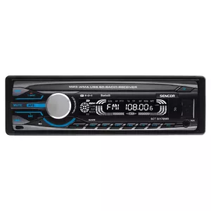 Sencor SCT 5017BMR radio Car Digital Blue