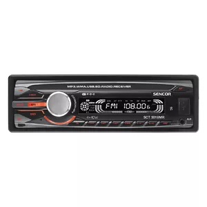 Sencor SCT 3018MR car media receiver Black 160 W