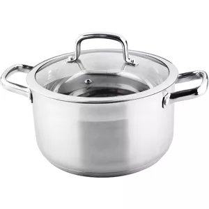Saucepan LAMART LTSS2413 – round stainless steel, 24 cm diameter, 5.8 L capacity