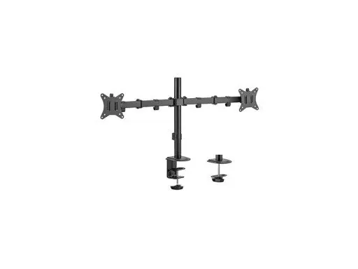 Gembird MA-D2-01 dual monitor mount for 2x up to 32" Photo 6