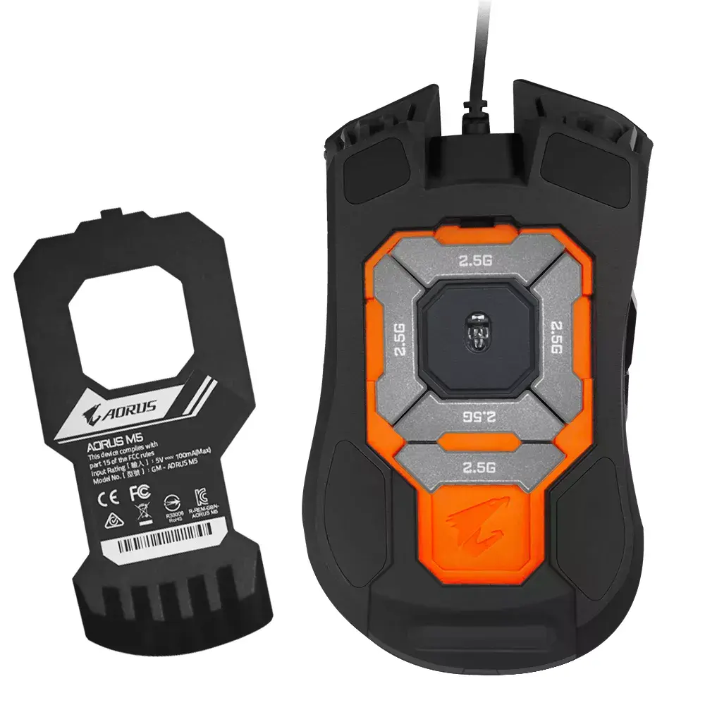 Мышь GIGABYTE AORUS M5 Photo 6