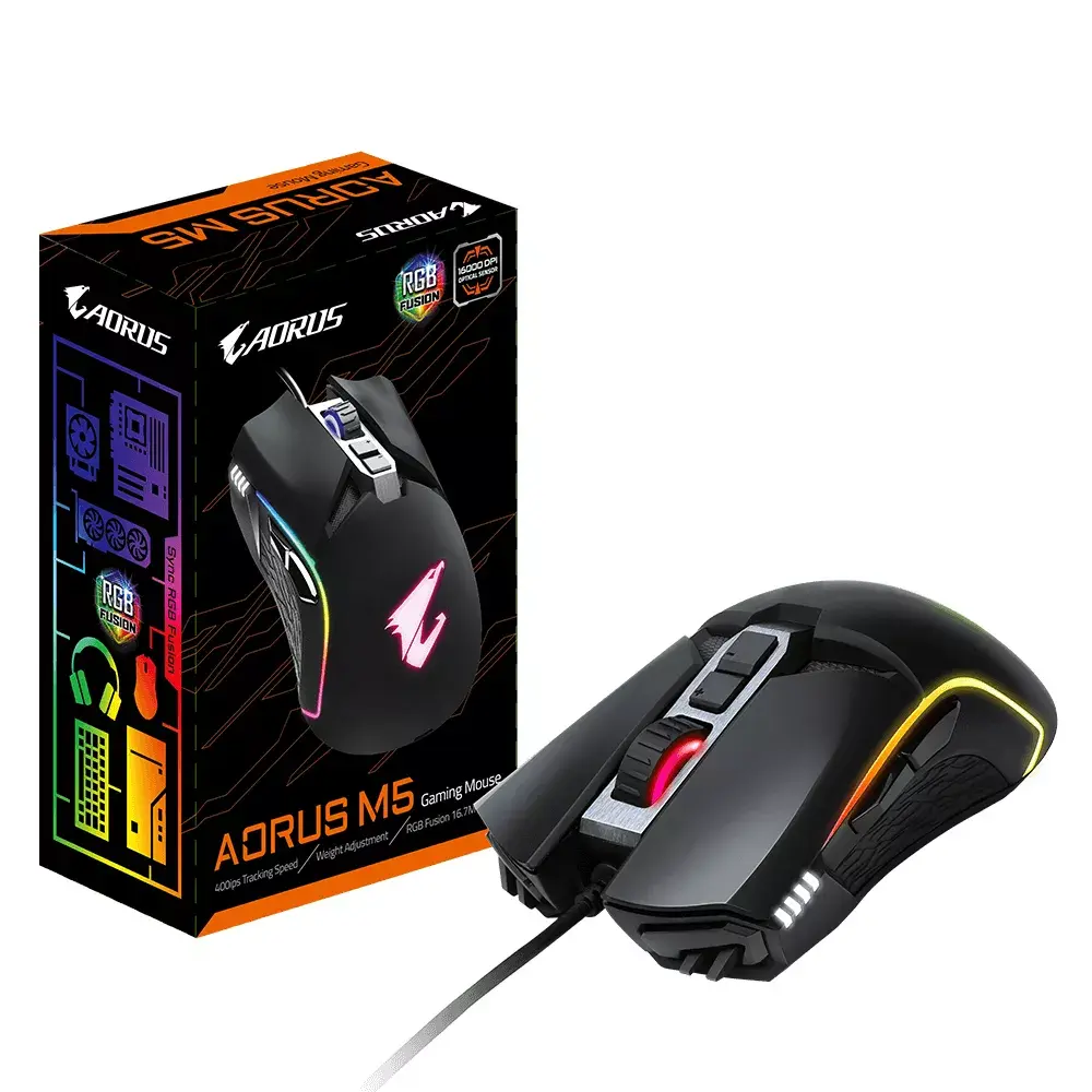 Мышь GIGABYTE AORUS M5 Photo 7