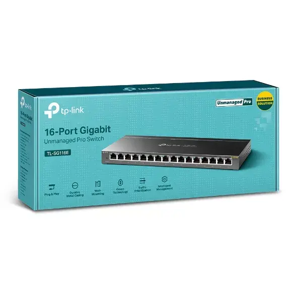 Unmanaged Switch TP-Link TL-SG116E Photo 3