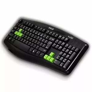 Wired gaming keyboard e-blue EKM046BK USB, English layout