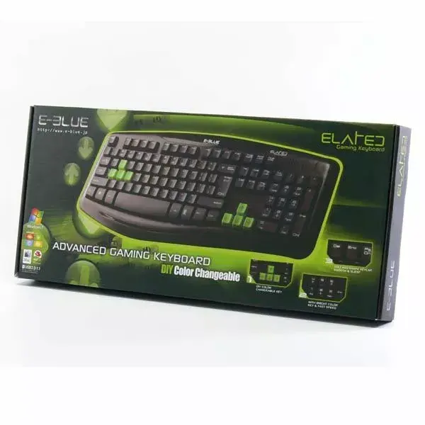 Wired gaming keyboard e-blue EKM046BK Photo 3