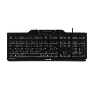 Клавиатура CHERRY KC 1000 SC Universal USB AZERTY Belgian Black