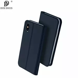 Dux Ducis Premium line Skin Pro Magnetic book case for Apple iPhone Xs Max Blue