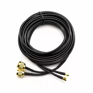 Koaksiālais kabelis OEM CC-NM-SM-10-D-G 10 m N male uz SMA male, zelta pārklājums