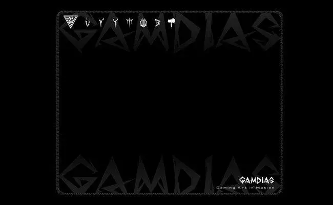 Коврик GAMDIAS NYX Black 430×350 мм Photo 2