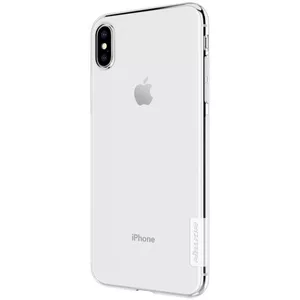 Чехол TPU Nillkin для Apple iPhone Xs Max — серый, гибкий прозрачный тонкий