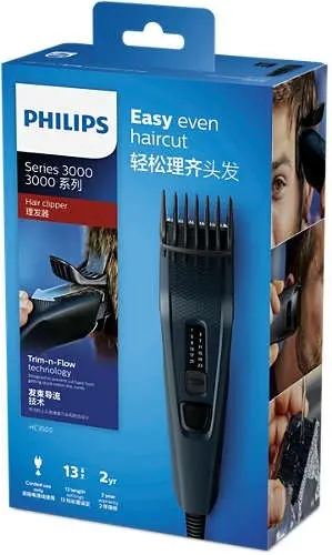 Машинка для стрижки волос Philips HAIRCLIPPER Series 3000 HC3505/15 Photo 10